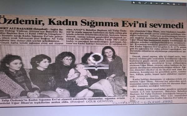 AKP'nin  Bakırköy adayı Özdemir’e tek soru: Kadın sığınma evine ne oldu?