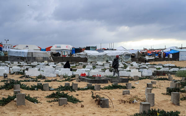 Gazze'de çadırları vuran terör