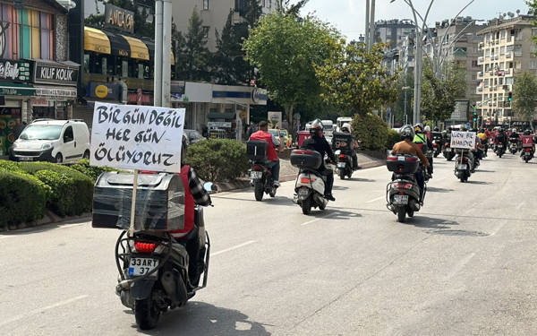 Köstebek yuvası şehirler: Belediye ihmalleri kuryeleri öldürüyor