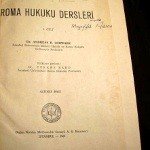 Danıştay ve Roma Hukuku