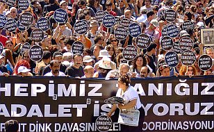 Hrant Dink ve Adalet İçin, 9:30’da, Beşiktaş’ta