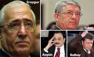 Emekli Generaller Tolon ve Eruygur ile Mustafa Balbay ve Sinan Aygün Gözaltında