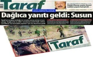The General Staff Forces Daily Taraf To Turn In Its Sources In Dağlıca Story