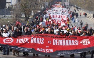 Tens Of Thousands Of Workers Marched Against The Crisis And The Government
