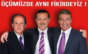 "Baykal-Bahçeli-Erdoğan: Hedefimiz Yerel Seçimlerde Yüzde 50 Kadın Aday"