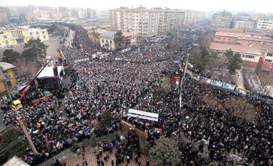 Tens of Thousands Protested Against Israel's Offensive in Gaza