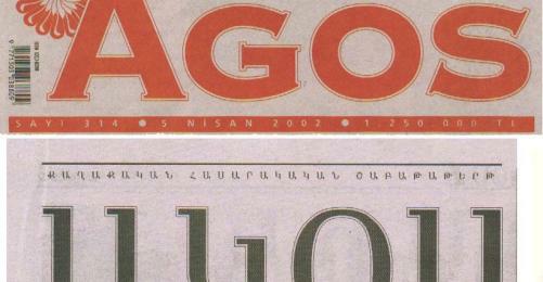 Three Years Imprisonment for Threatening Agos Newspaper