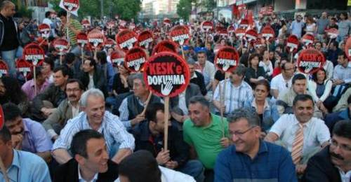 Protests against KESK Detentions in 14 Provinces