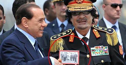 Libyalı "Amazon"ları, Portatif Çadırıyla Kaddafi ve Ömer Muhtar