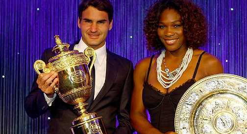Wimbledon'da Serena ve Federer Şampiyon
