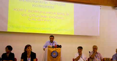 Kürt Sorunu Çalıştayından "Yasal Siyasetin Önü Açılsın" Talebi