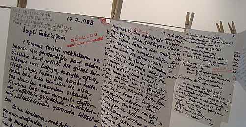 Kadınların 12 Eylül Mektupları İstanbul'da