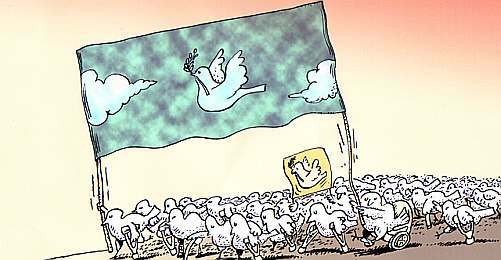 Karikatürist Kutal'ın "Barış Güvercinleri"ne BM'den Ödül