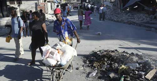 Haiti'de Yardım ve Kurtarma Çabaları Tıkandı