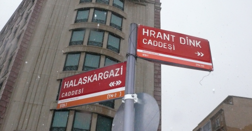 Ergenekon Caddesi'nin Adı Artık Hrant Dink Caddesi!