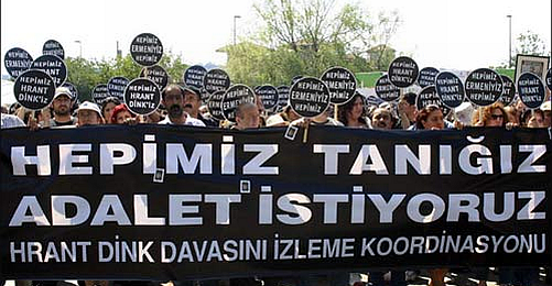 Dink İçin Adalet İçin Saat 10:00'da Beşiktaş'ta 