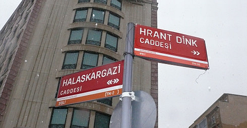 "Hrant Dink Caddesi" AKP Engeline Takıldı