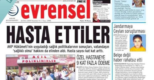 AİHM'den "Evrensel" Dağıtımcısı Görkan'a Gözaltıdan Türkiye'ye Ceza