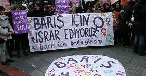 Kadınlar Barış İçin Taksim'de Buluşacak