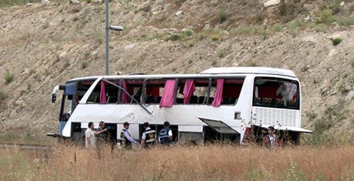 Askeri Servis Otobüsüne Saldırıda Ölü Sayısı 5'e Çıktı