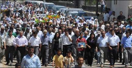 PKK'lilerin Cenazeleri Protestoya Dönüştü