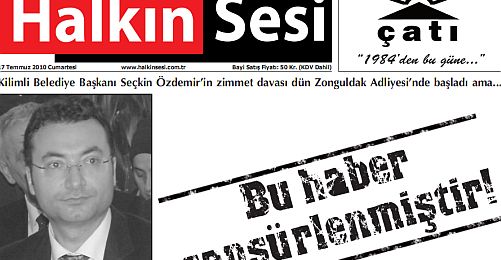 Zonguldak'ta Haberciler Adliyeye Nasıl Sokulmaz!