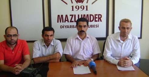MAZLUMDER Diyarbakır Kürtlere Saldırıları Kınadı