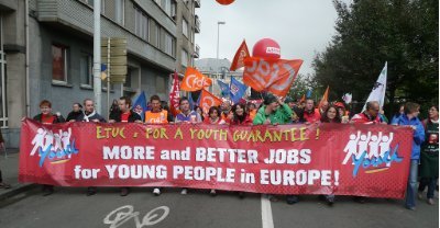 Avrupa'da Binlerce İşçi "Kemer Sıkma" Planlarına Karşı Sokakta