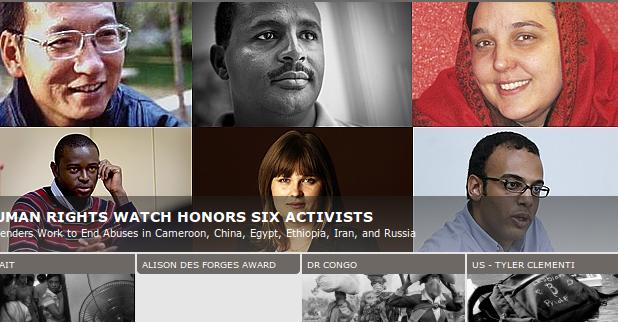 HRW'dan Altı Hak Savunucusuna Ödül