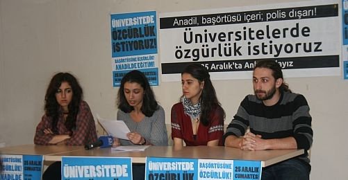 Üniversiteliler Özgürlük İçin Ankara'da Buluşacak