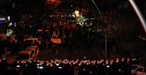 Demonstrations against Transport Price Increase in Ankara