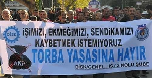 TMMOB ve DİSK'den Torba Yasası'na Karşı Direniş