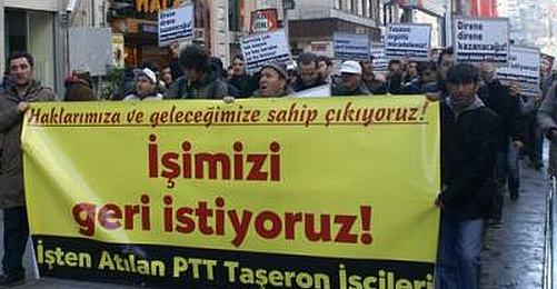 PTT'nin Taşeron İşçileri "İş Güvencesi" İmzası Topluyor