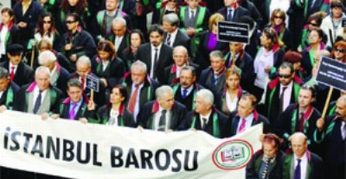 Istanbul Bar Association on the Street for Press Freedom