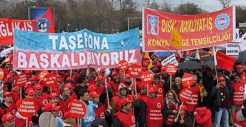 Güvencesiz Çalışanlar Haklarını Ankara'da İstedi!