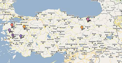 Türkiye'nin Siyanür Tehlike Haritası