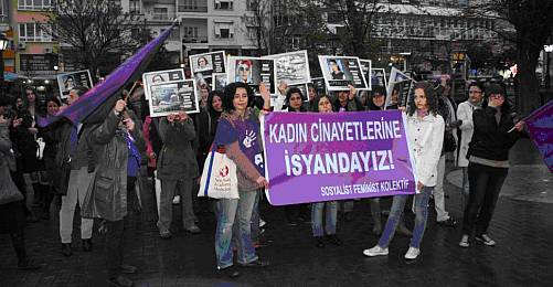 Eskişehir'de Kadın Cinayetlerine Karşı İsyan 