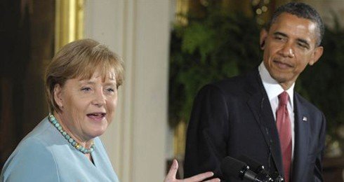 Obama ve Merkel: Filistin'in Tek Taraflı Bağımsızlık Girişimleri Engellenmeli