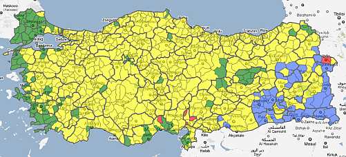 Türkiye Seçimlerinin Rengârenk Analizi