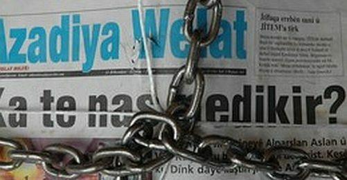 Azadiya Welat Newspaper Banned - Again