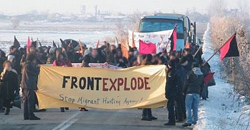 "Frontex Değil, Özgürlük"
