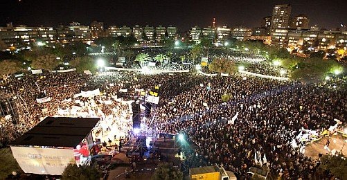 İsrail'in Tahrir Meydanı