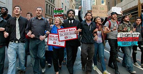 Wall Street Eylemcileri, Starbucks ve Liberal Komünistler