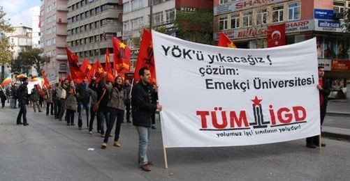YÖK 30. Yılında Ankara'da Protesto Edildi