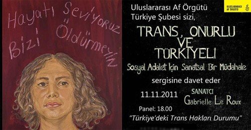 “Trans, Onurlu ve Türkiyeli” Sergisi Başlıyor