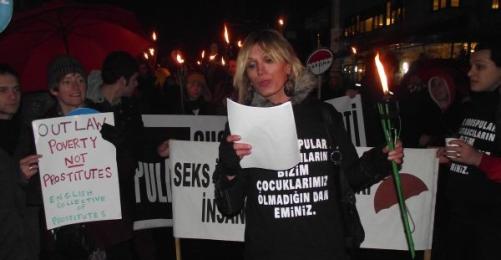 Sex Workers Demonstrate in Ankara
