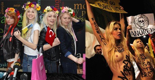 FEMEN Efsanesi İstanbul'a Kadarmış