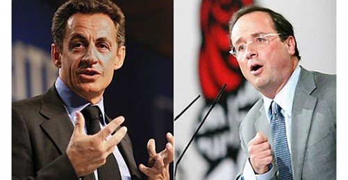 İkinci Turda Hollande ve Sarkozy Var