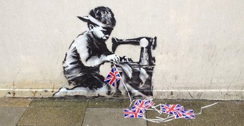 Banksy Çizmiş, Beğendik, Silmeyiz