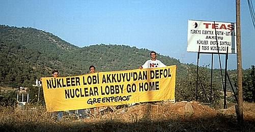 Greenpeace'ten Nükleer Santral Davası